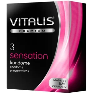 Condón Vitalis Sensations
